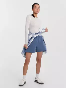 Шорты женские синие