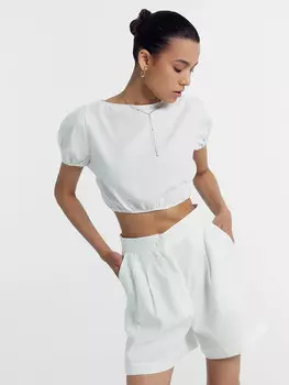 Шорты женские в белом цвете