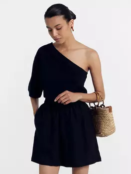 Шорты женские в черном цвете