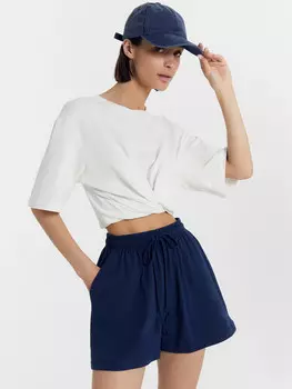 Шорты женские в темно-синем цвете