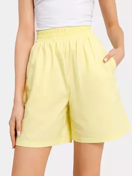 Шорты женские в желтом цвете