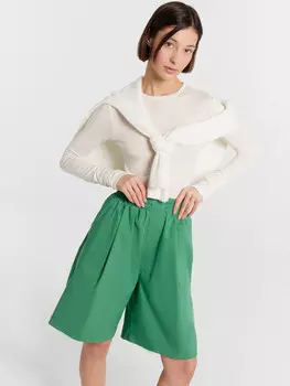 Шорты женские зеленые