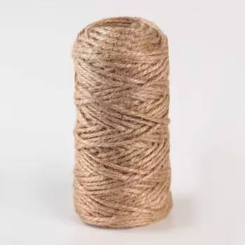 Шпагат джутовый 2-х ниточный 1,12 ктекс, 50 м