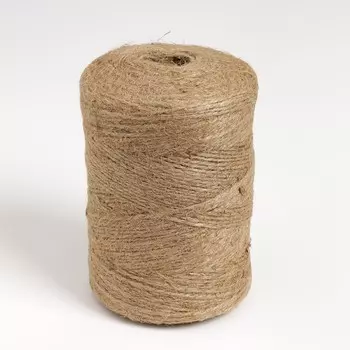 Шпагат джутовый доляна, двухниточный, 1,12 текс, 500 м