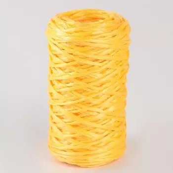 Шпагат пп, d=1,6 мм, 60 м, цвет желтый