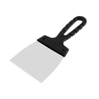 Шпатель фасадный лом, 100 мм, нержавеющая сталь, пластиковая рукоятка