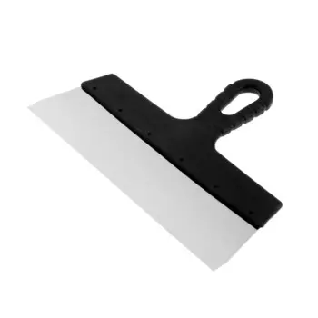 Шпатель фасадный лом, 300 мм, нержавеющая сталь, пластиковая рукоятка