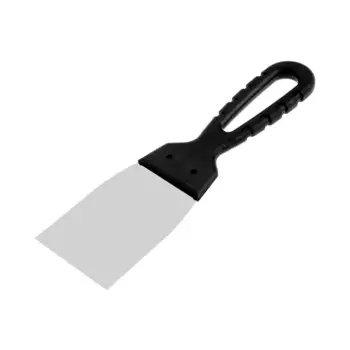 Шпатель фасадный лом, 60 мм, нержавеющая сталь, пластиковая рукоятка