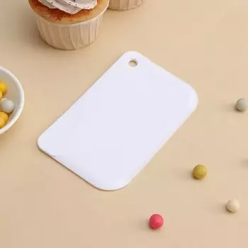 Шпатель кондитерский доляна, 138 см, цвет белый