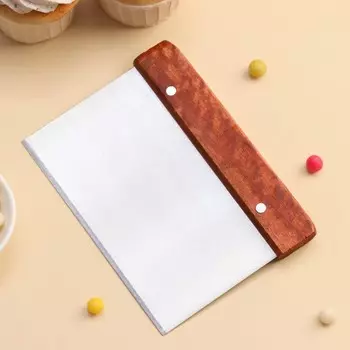 Шпатель кондитерский доляна, 1511 см, цвет коричневый