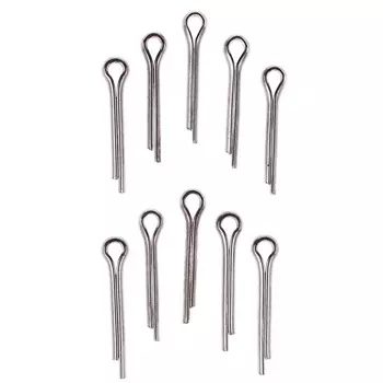 Шплинт о-образный для изготовления суставов игрушек, размер 1 шт. — 530 мм, набор 10 шт.