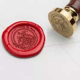 Штамп золотой