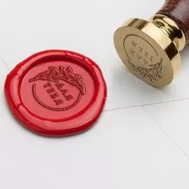 Штамп золотой