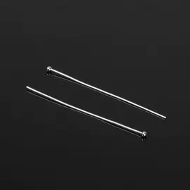 Штифт с шариком см-1103-10, 5 см, 50 г (набор ± 465 шт.), цвет серебро