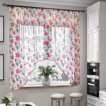 Штора для кухни Ева-маки