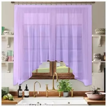 Штора для кухни Ева сирень