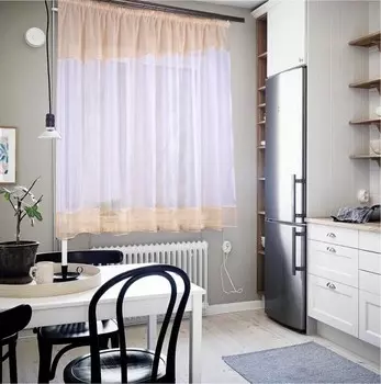 Штора для кухни Инес шампань