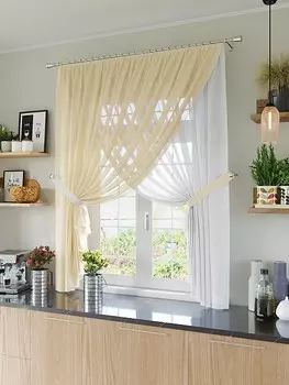 Штора для кухни Лола шампань