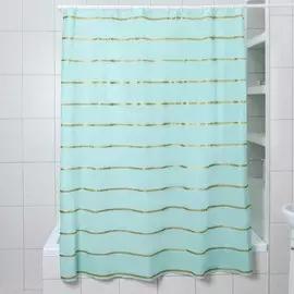 Штора для ванной комнаты доляна