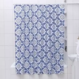 Штора для ванной комнаты доляна