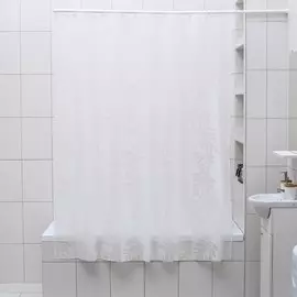 Штора для ванной комнаты доляна