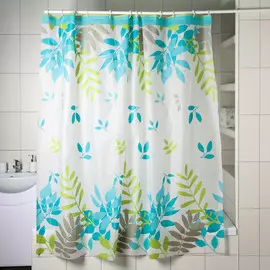 Штора для ванной комнаты доляна