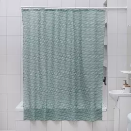 Штора для ванной комнаты доляна