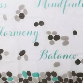 Штора для ванной комнаты доляна