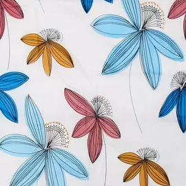 Штора для ванной комнаты доляна