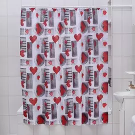 Штора для ванной доляна