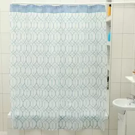 Штора для ванной комнаты доляна