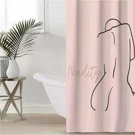 Штора для ванной водоотталкивающая