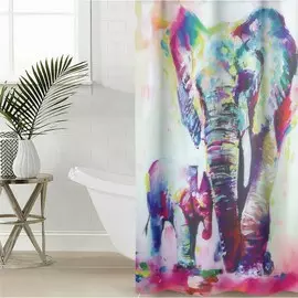 Штора для ванной доляна