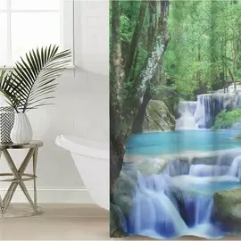 Штора для ванной доляна