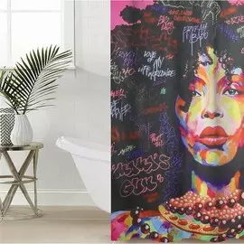 Штора для ванной доляна