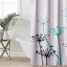 Штора для ванной комнаты доляна