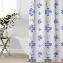 Штора для ванной комнаты доляна