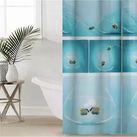 Штора для ванной доляна