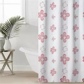 Штора для ванной комнаты доляна