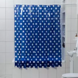 Штора для ванной комнаты доляна