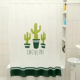 Штора для ванной доляна