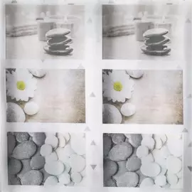 Штора для ванной комнаты доляна