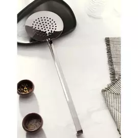 Шумовка из нержавеющей стали доляна everyday, 51,514,5 см, толщина 3 мм, цвет серебряный