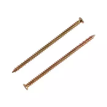 Шуруп-саморез лом, по бетону, оцинкованный, 7,5х132 мм, 100 шт