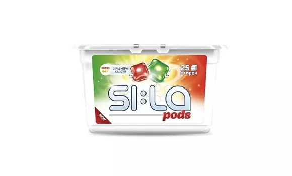 SI:LA Капсулы для стирки 25шт
