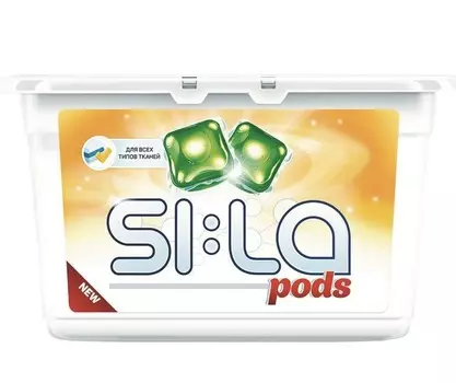 SI:LA Капсулы для стирки 33шт