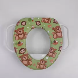 Сиденье для унитаза детское с ручками доляна