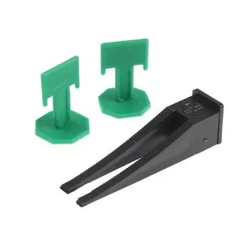 Система выравнивания плитки лом, зажим 3 мм + клин (250/250 шт.), коробка