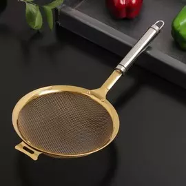 Сито для просеивания magistro arti gold, 61635 см, золотистая