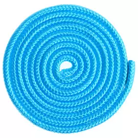 Скакалка для гимнастики 3 м, цвет голубой